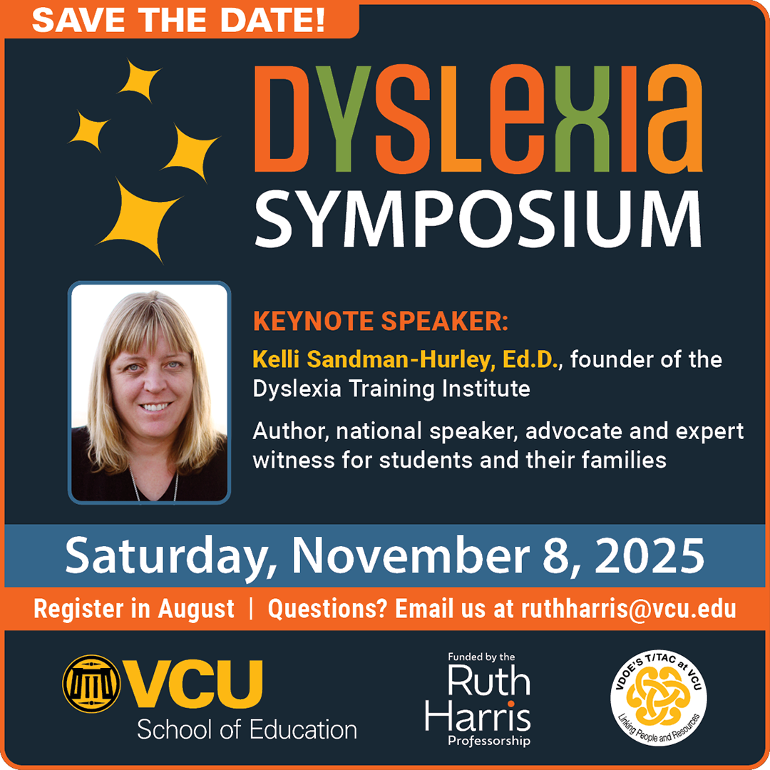 2025 Dyslexia Symposium Keynote Speaker Announced