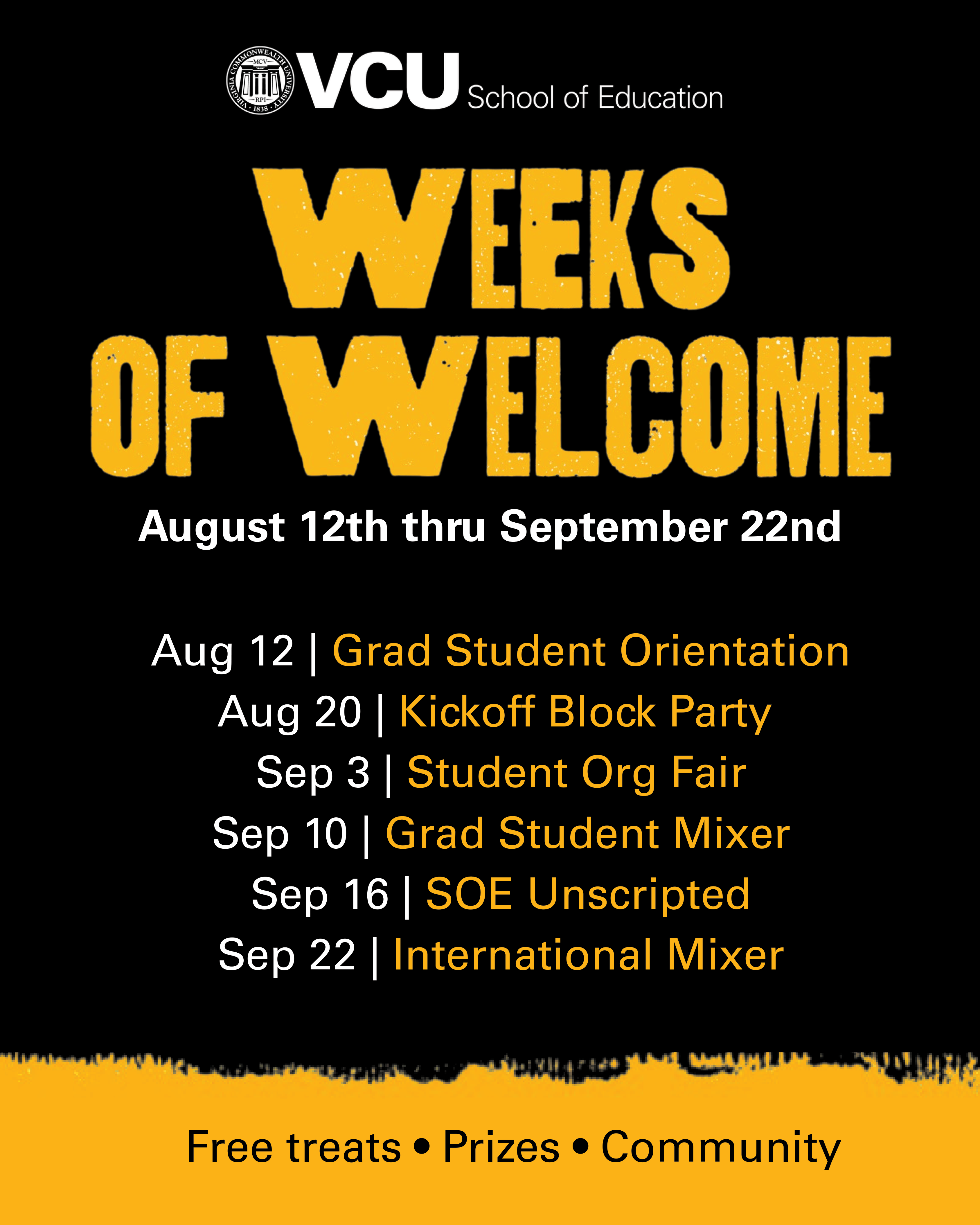 2026 SOE Weeks of Welcome.