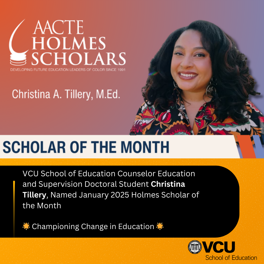 AACTE Holmes Scholars - Scholar of the Month - Christina A. Tillery, M.Ed.