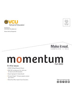 Momentum Fall 2020 Cover